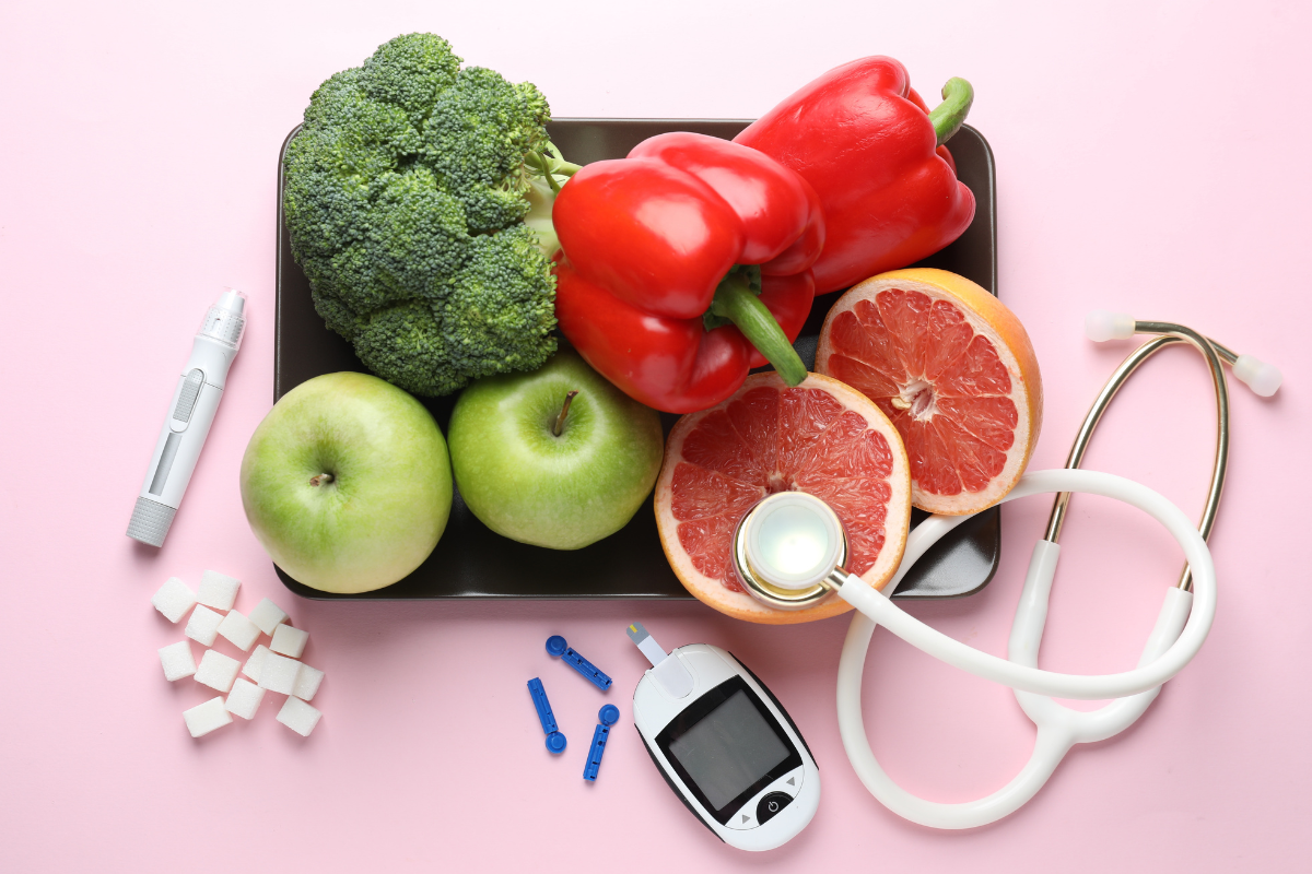 Heart healthy food and medical equipment