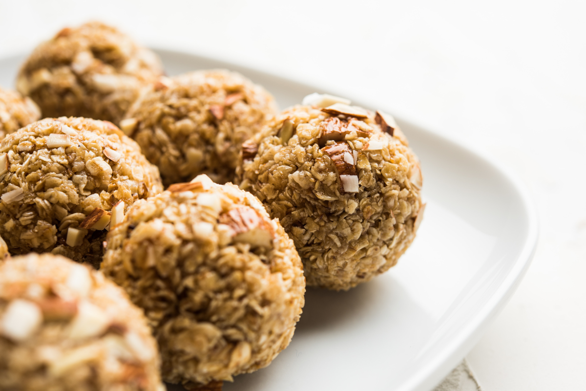Homemade Banana Oat Energy Bites