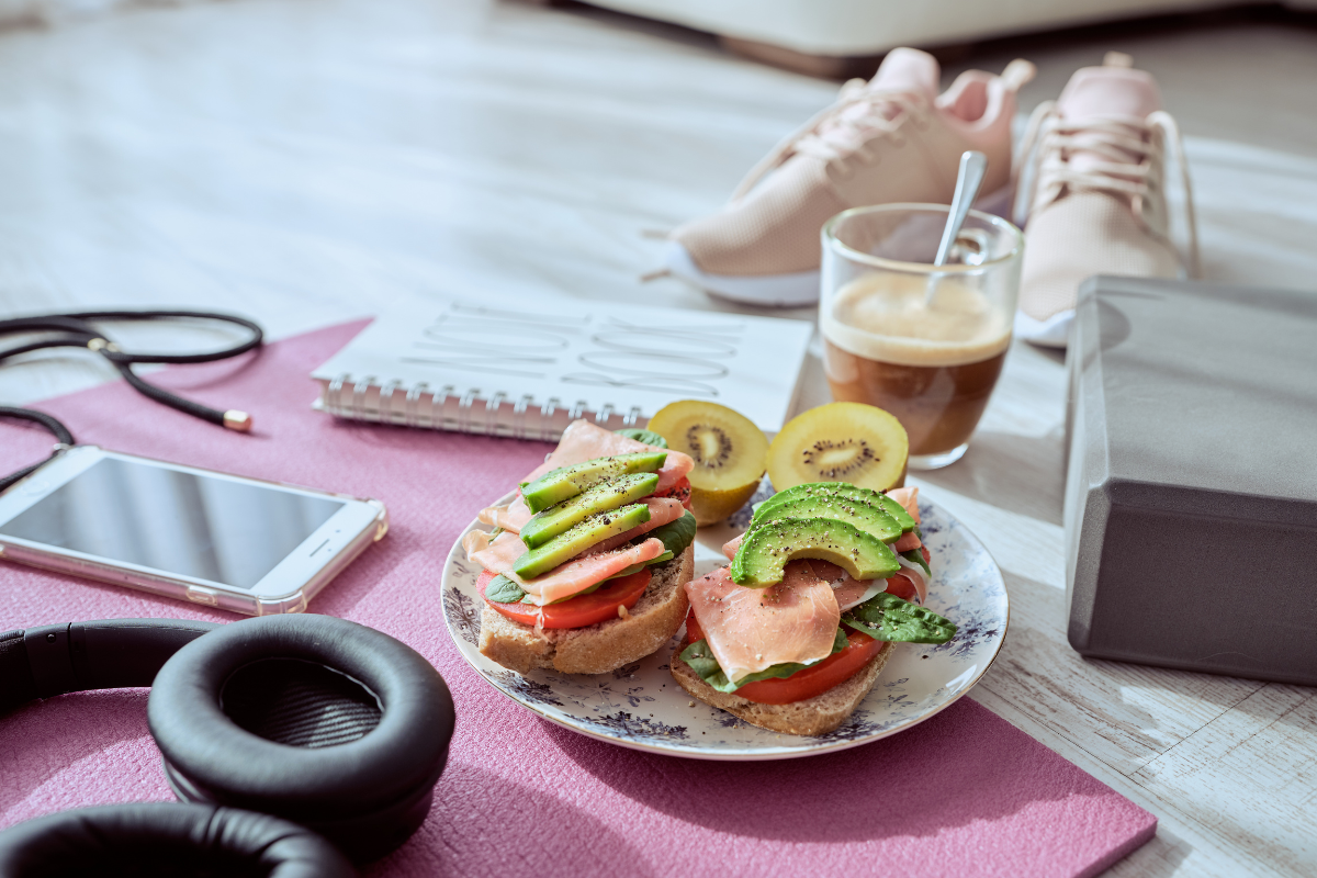 Healthy Breakfast and Active Lifestyle