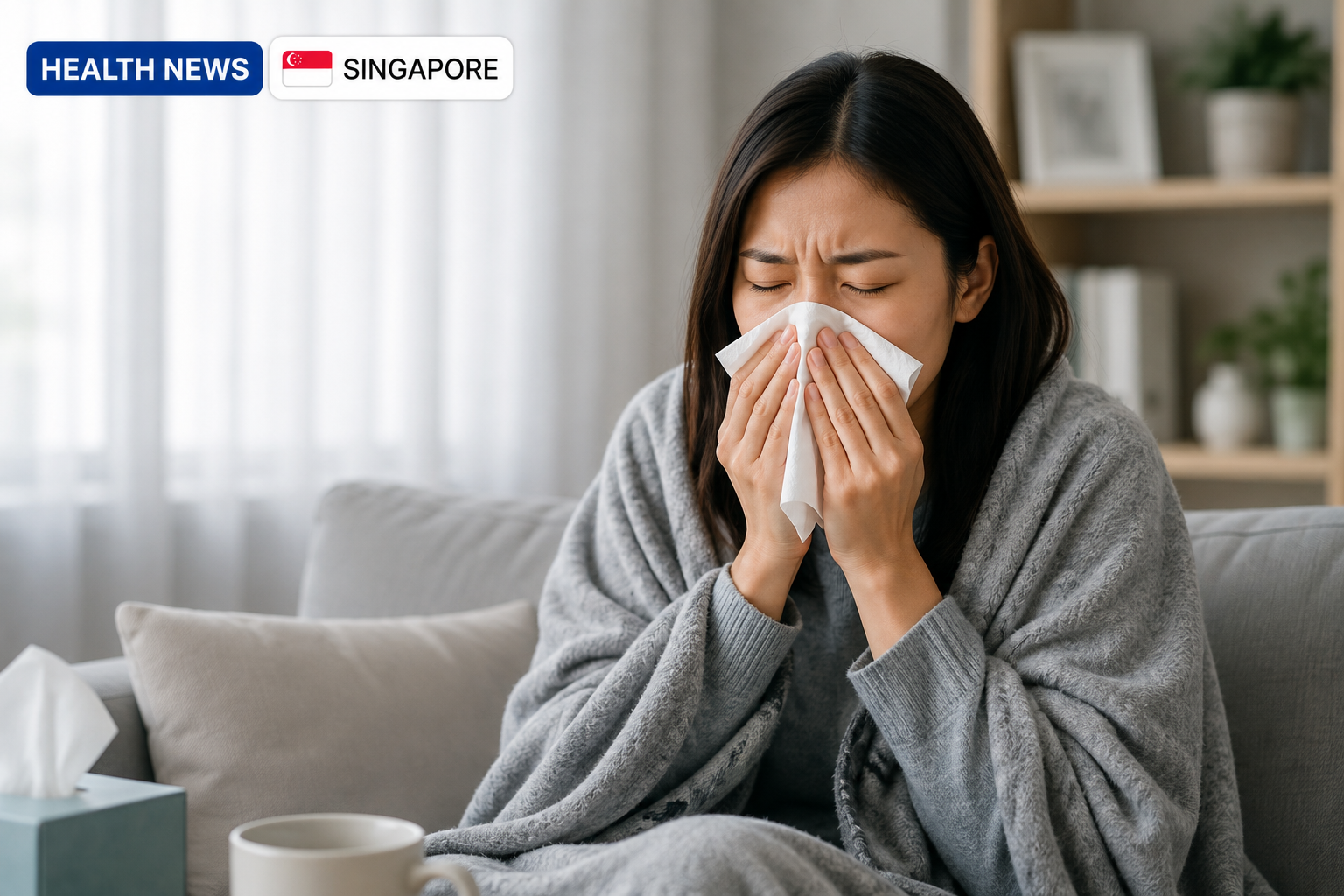 Cold or flu symptoms as influenza activity rises in Singapore